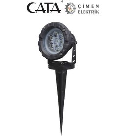 Resim Cata Ct 7304 12 W Rozanslı Bahçe Armatürü Yeşil Yeşil 