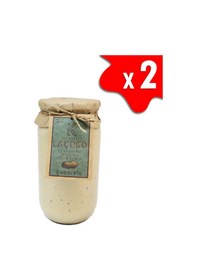 Resim Laçoko Doğal Az Kavrulmuş Çiğ Parçacıklı Extra Crunchy Fıstık Ezmesi 2 x 1 KG 