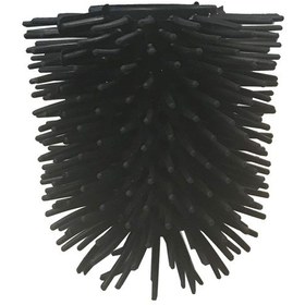 Resim M-e53-06 Ø85 Mm Yedek Silikon Wc Fırça - Siyah Siyah 