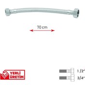 Resim GGama GAMA Bağlantı Hortumu 1/2' ' -3/4' 70 cm 