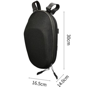 Resim TUOR Elektrikli Scooter Çantası Ön Gidon Asma Xaomi Mi Pro 1 Mijia M365 Uyumlu 