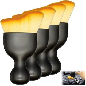 Resim 4 Parçalı Araba Detaylandırma Fırçası Seti, Yumuşak Kıllı İç Temizlik Aletleri, Toz Alma Fırçası - Kaiyi 