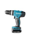 Resim Makita DHP343SYE 14.4V 1.5 Ah Li-ion Çift Akülü Darbeli Matkap Vidalama 