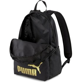 Resim Puma Puma Phase Backpack Puma Black-Golden Lo Siyah Unisex Çanta 07548749 
