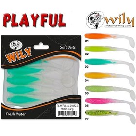 Resim Wily Playful Silikon Yem 7.5 Cm 3.2 Gr 