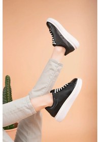 Resim Luis A Costa Lc107 Siyah Bt Bağcıklı Kadın Ayakkabı Renkli 