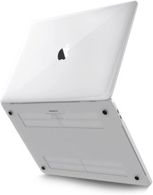 Resim NewFace Macbook Pro 14.2 2021 Macbook Buzlu Kapak - Şeffaf 