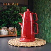 Resim Desinia 1800 W Çay Makinesi Kırmızı 