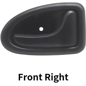 Resim Chuangyinshop Front Right Araç İç Kapı Kolu Renault Clio Scenic Trafic 1998-2005 Dayanıklı Abs Malzeme Kolay Montaj 