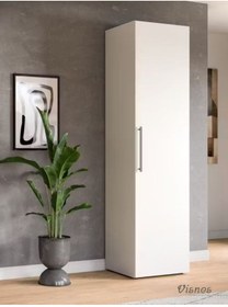 Resim Özel Ölçü Dikey Çok Amaçlı Dolap Ayakkabı Dolabı Kiler Dolabı - 180x50x40cm MDF 