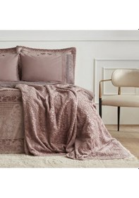 Resim Karaca Home Valeria Queen Gül Kurusu 8 Parça Çeyiz Seti Gül 