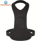Resim HQZOOMEE Ayarlanabilir Neopren Mıknatıslama Göğüs Pedi - Erkekler ve Kadınlar için Koruyucu Mıknatıs Tüfeği Üst Dalış Yeleği, Ergonomik Tasarım ile Güçlendirilmiş Dikişli, Dayanıklı Siyah Neopren, Scuba, Balıkçılık, Avcılık (Tek Beden), Yüksek Kaliteli Yapım 