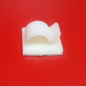 Resim Yapışkanlı Kablo Tutucu Beyaz 10 Adet 