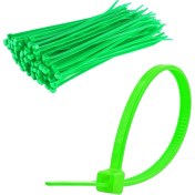 Resim Jameson Kablo Bağı Yeşil 20CM 3.6mm Plastik Cırt Kelepçe Naylon (100 Adet) Jameson JKB-3620Y 