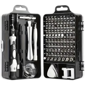 Resim VANCKEY 115 Parça Bilgisayar Gözlük Saat Telefon Tamir Tornavida Seti Kutulu 