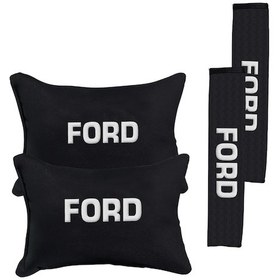 Resim Ford Nakışlı Otomind Boyun Yastığı Seti 