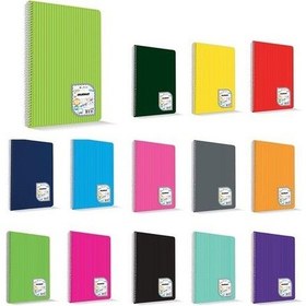 Resim Çınar A4 Defter 60 Yp. Kareli Spr. Pp. Kpk. Colormaxı Çok Renkli 