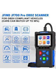 Resim Jf700 Pro Arıza Tespit Cihazı Ve Batarya Test Cihazı 2 İn 1 Tarayıcı Türkçe Dil Destekli 