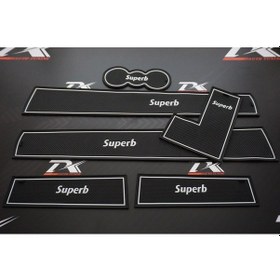 Resim Skoda Superb 2009 - 2015 Araç Içi Kaymaz Ped Kaplama Seti (547699300) 