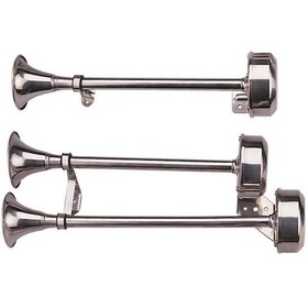 Resim Aaa Marin Paslanmaz Çelik Trompet Çiftli Korna 24V 