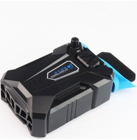 Resim Coolcold AL5048 Ayarlanabilir Vakumlu Gaming Laptop Soğutucu 
