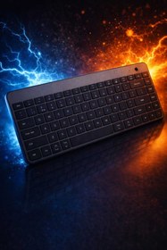 Resim Xiaomi 85 Tuşlu Taşınabilir Çift Modlu Bluetooth Kablosuz Klavye 