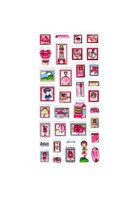 Resim Sticker Kabartmalı Stiker Defter Planlayıcı Etiket Lde018 -19x9cm - Mektup Pulu Kartpostal 