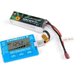 Resim User Pil Batarya Pil Kapasite Voltaj Test Cihazı Rc 1-8s Lipo Lityum Nımh 
