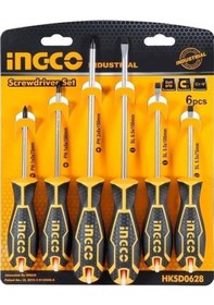 Resim İngco 6'lı Tornavida Seti 
