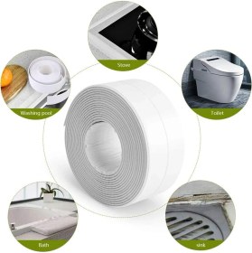 Resim Işık Ticarett Banyo Duvar Köşe Sızdırmazlık Bandı Lavabo Kenar Küfe Dayanıklı Su Geçirmez Kendinden Yapışkanlı 