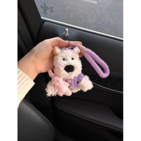 Resim Baijiafu2 Yeni 1 Adet Karikatür Çanta Çekicilik Anahtarlık Sevimli Iyi Şanslar Hediye Peluş Oyuncaklar Bebekler (Yurt Dışından) 