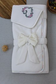 Resim Premium Kalite Organik Pamuk Bebek Kundak 