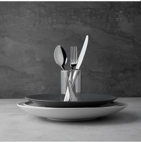 Resim Hisar Riva 30 Parça 6 Kişilik Çatal Kaşık Bıçak Takımı Inox 