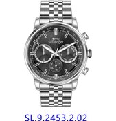 Resim Slazenger Sl.09.2453.2.02 Quartz Çelik Gri Siyah Kadran 43 Mm Erkek Kol Saati Gri 