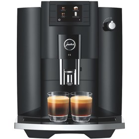Resim Jura E6 Tam Otomatik Kahve Makinesi Piano Black (EC) 
