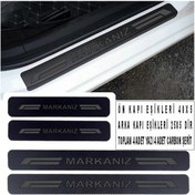 Resim MLH STORE 4Lü Carbon Kapı Eşiği (4 adet) 