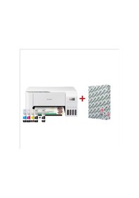 Resim Epson EcoTank L3256 WIFI Mürekkep Çok Fonksiyonlu Yazıcı + Mürekkep + Copier Bond A4 Fotokopi Kağıdı 
