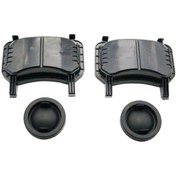 Resim Ford Mondeo İçin 4 Adet Araba Ön Far Lambası Toz Kapağı Kapağı Kabuğu 