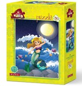 Resim Art Portreler 50 Parça Çocuk Puzzle 