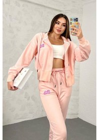 Resim Koza Butik Kadın Barbie Baskılı Eşofman Takımı 3861-24 001 