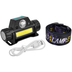 Resim 8 Saat Dayanıklı Şarjlı Sensörlü Mıknatıslı Kafa Lambası Wt-055 Pop Çok Renkli 