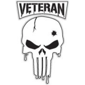 Resim Rfhlm172 Reflektif Veteran Ss Kurukafa Sticker 