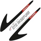 Resim Fiat Punto Çamurluk Venti Parlak Siyah Logolu 