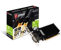 Resim MSI GeForce GT 710 2GD3H LP GT710 2 GB 64 Bit DDR3 Ekran Kartı 