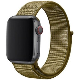 Resim Teknocep Watch 42mm Uyumlu Krd-03 Hasır Kordon-30-olive Flak 