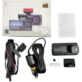 Resim Ilkeshop Ön Ve Arka Kameralı 2 İnç 1080p Full Hd Dvr Araç İçi Ekran 