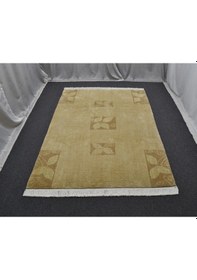 Resim Zehra Abla Halı Yeni 4m2 El Dokuma Görkemli Üç Boyutlu Kabartmalı Bej Çin Yün Salon Halısı 5697 Renkli 