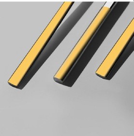 Resim Nehir Dalyan Altın 84 Parça Çatal Kaşık Bıçak Takımı Altın - Gri 