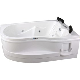 Resim Çift Kişilik Renkli Küvet | Jakuzi | 175x120 cm | Sanacryl - 175x120 / Beyaz / 2 Kişilik 