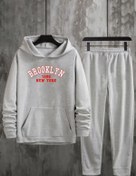 Resim uyguntarz Unisex Brooklyn Baskılı Eşofman Takımı 